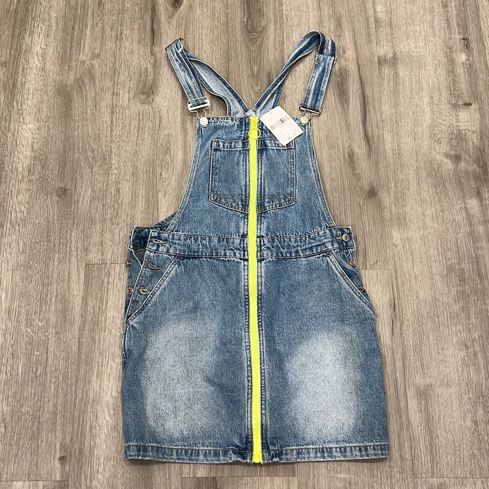 Forever 21 Jean Overall Dress